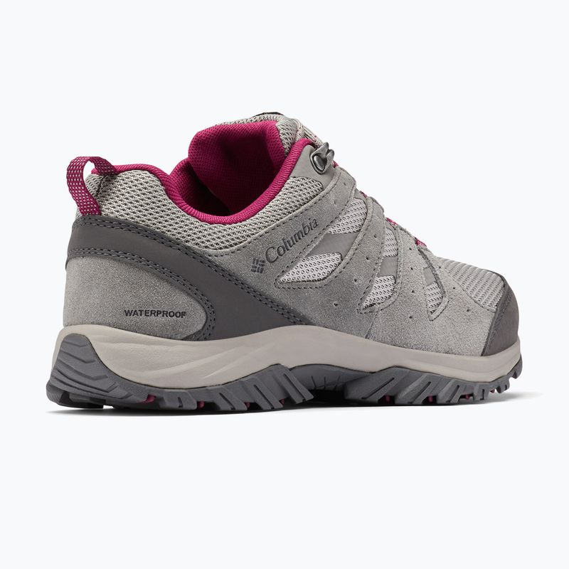 Women's trekking boots Columbia Redmond III Wp ti titanium/ red onion 14