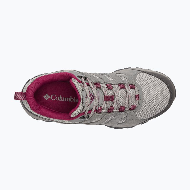 Women's trekking boots Columbia Redmond III Wp ti titanium/ red onion 16