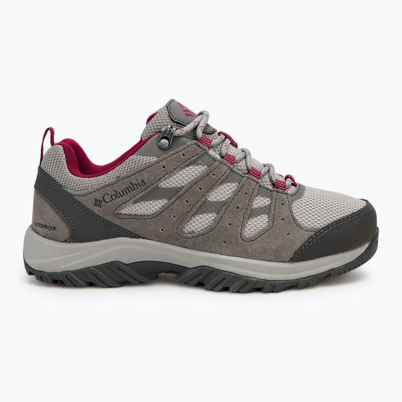Women's trekking boots Columbia Redmond III Wp ti titanium/ red onion 2