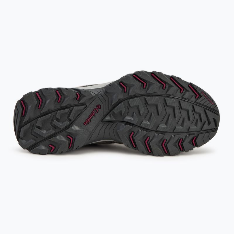 Women's trekking boots Columbia Redmond III Wp ti titanium/ red onion 4