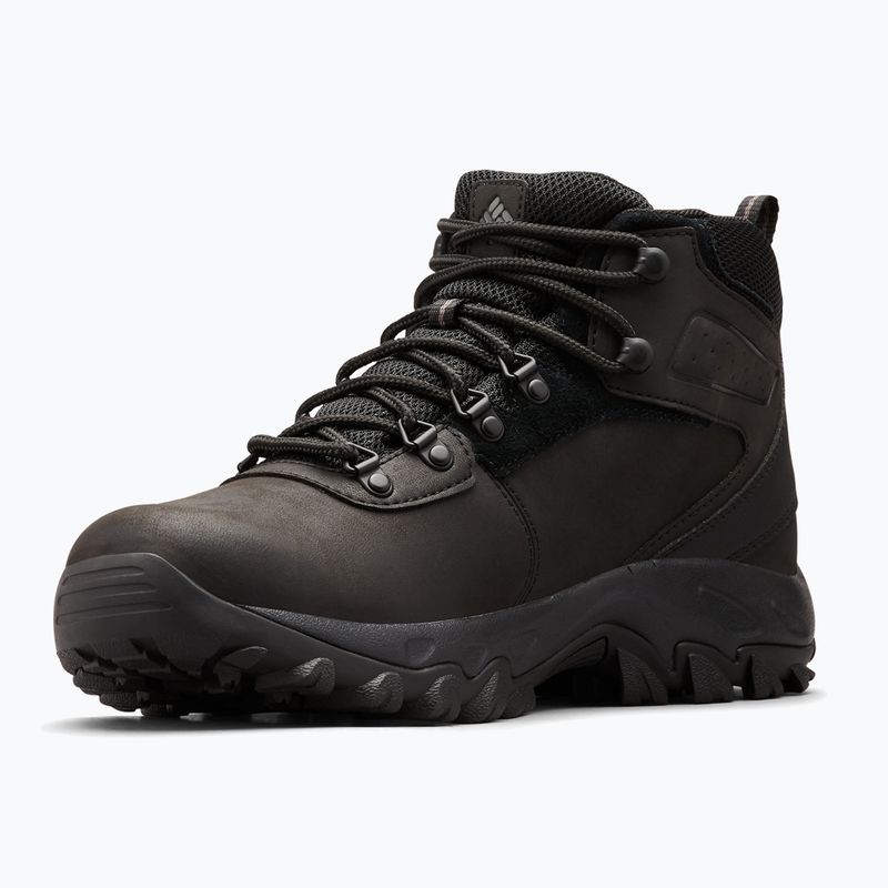 Columbia Newton Ridge Plus II Wp black men's trekking boots 13