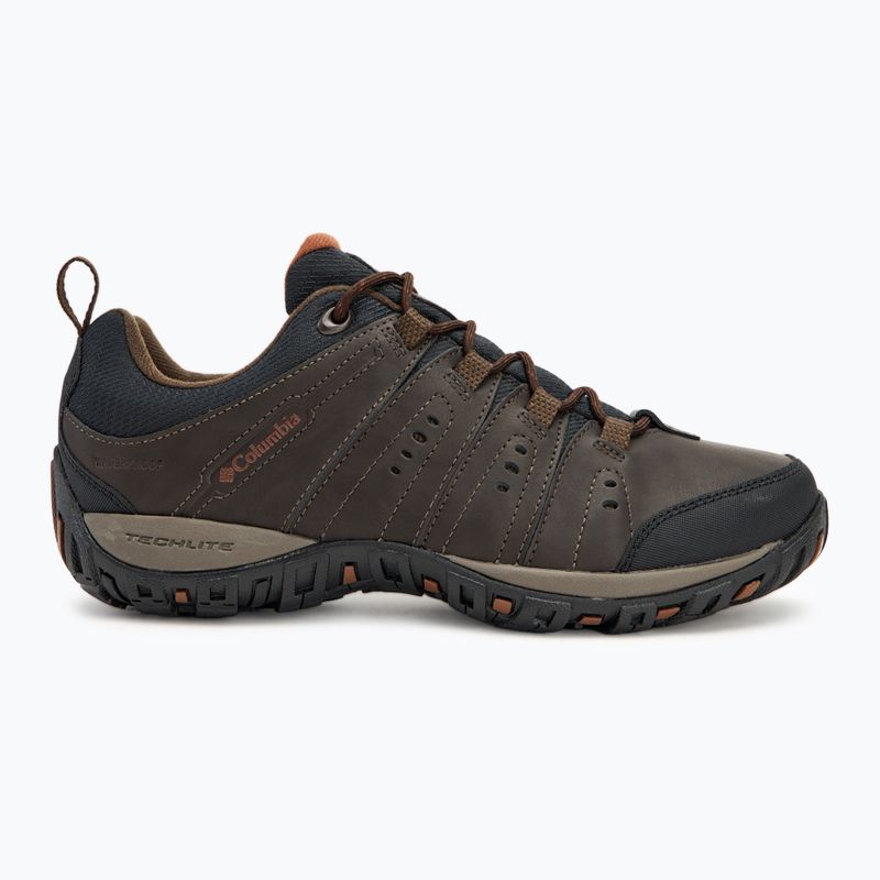 Columbia Woodburn II Waterproof men's trekking boots cordovan/ cinnamon 2