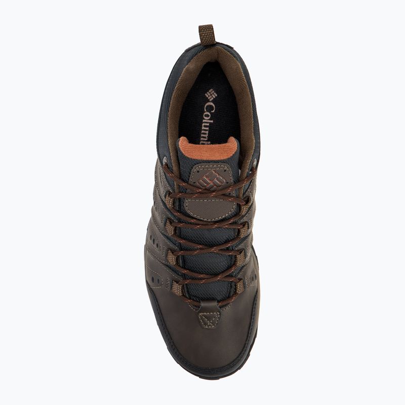 Columbia Woodburn II Waterproof men's trekking boots cordovan/ cinnamon 5