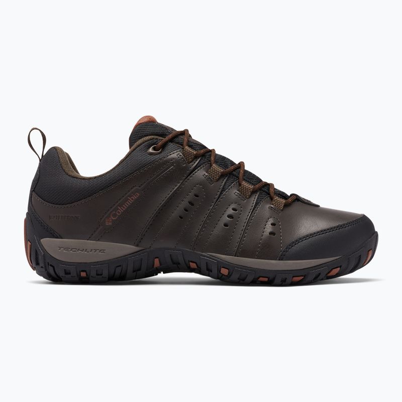 Columbia Woodburn II Waterproof men's trekking boots cordovan/ cinnamon 9