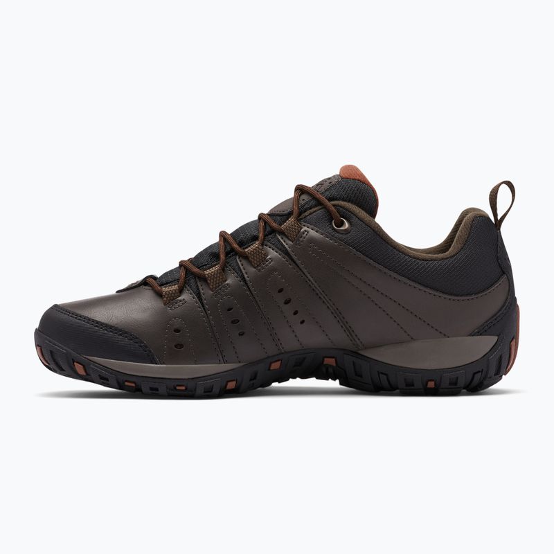 Columbia Woodburn II Waterproof men's trekking boots cordovan/ cinnamon 10