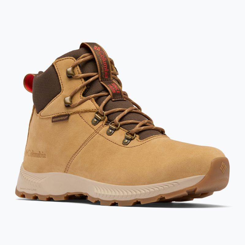 Columbia men's boot Landroamer Explorer WP NB curry/ poppy red 8