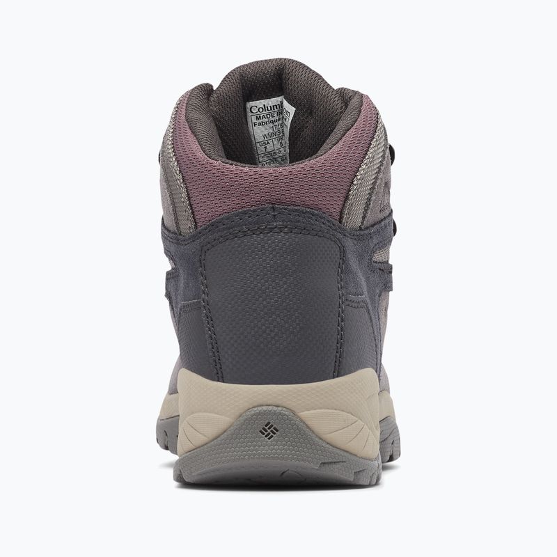Women's trekking boots Columbia Newton Ridge Plus Wp Amped stratus/canyon rose 14