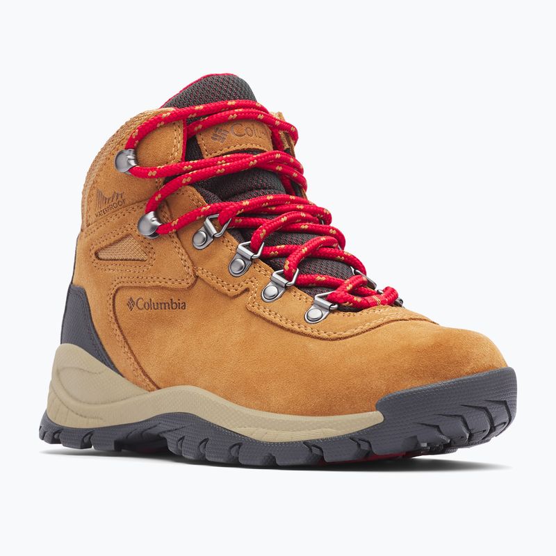 Columbia Newton Ridge Plus WP Amped elk/mountain red 289 women's trekking boots