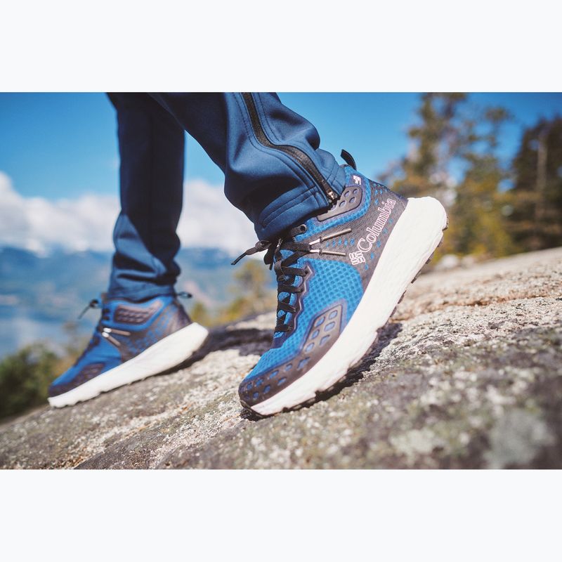 Columbia men's hiking boots Konos Trs Od Mid mountain blue/white 11