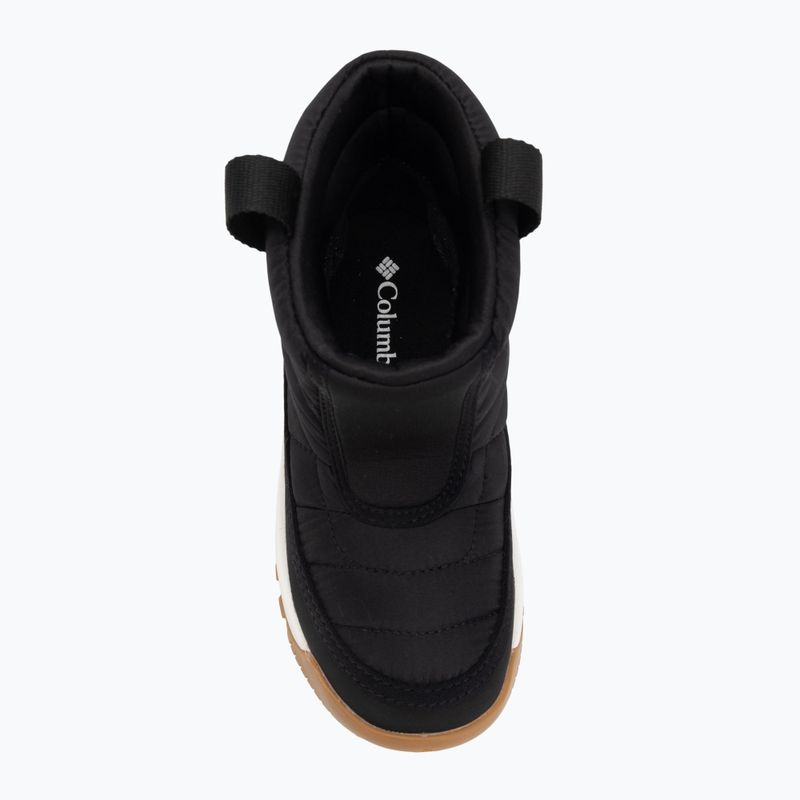 Children's snow boots Columbia Youth Snowtrot Mid black/sea salt 5