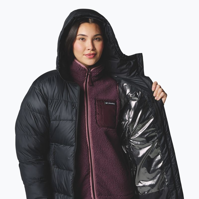 Columbia women's down coat Pike Lake II Long black 011 5