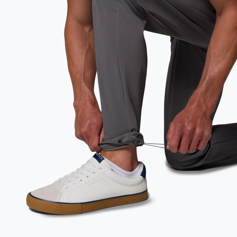 Men's softshell trousers Columbia Tech Softshell city grey/black 8