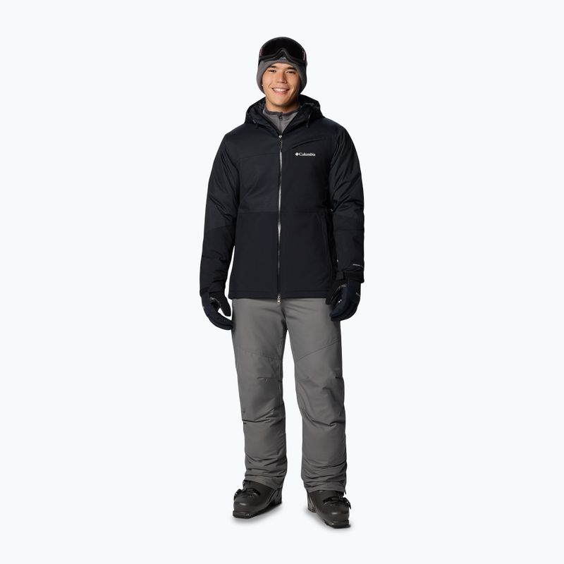 Columbia Iceberg Point II black men's ski jacket 2