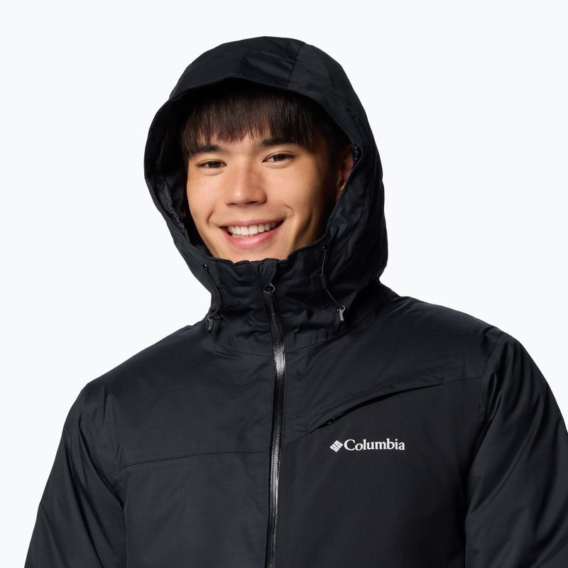 Columbia Iceberg Point II black men's ski jacket 5