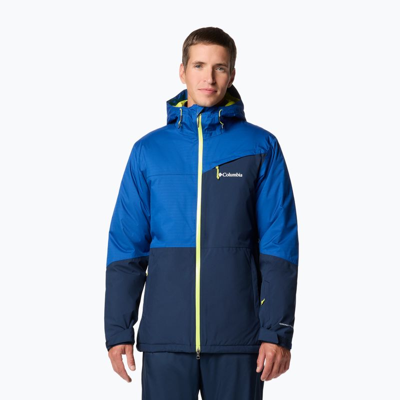 Columbia Iceberg Point II men's ski jacket collegiate navy/mountain blue