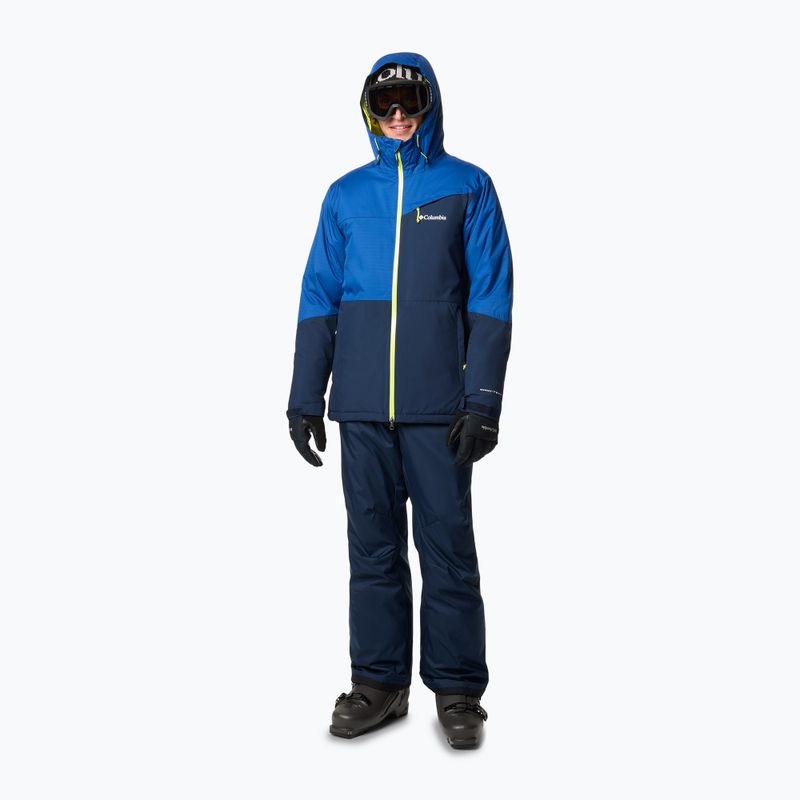 Columbia Iceberg Point II men's ski jacket collegiate navy/mountain blue 2