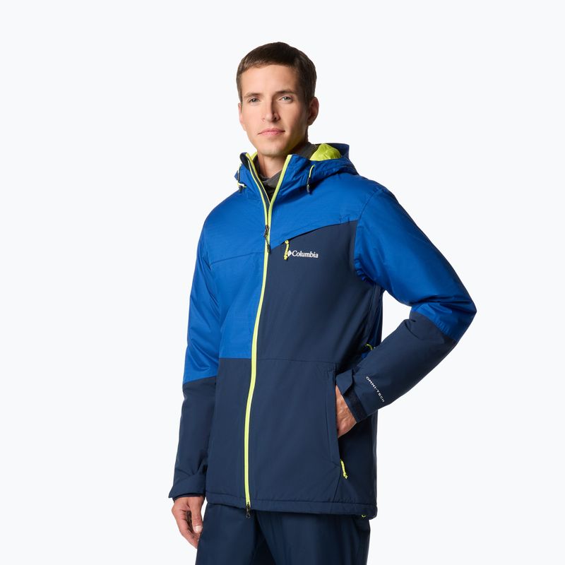 Columbia Iceberg Point II men's ski jacket collegiate navy/mountain blue 4