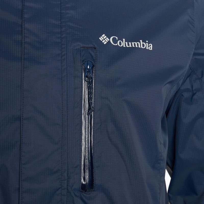 Columbia Pouring Adventure III men's rain jacket collegiate navy 3