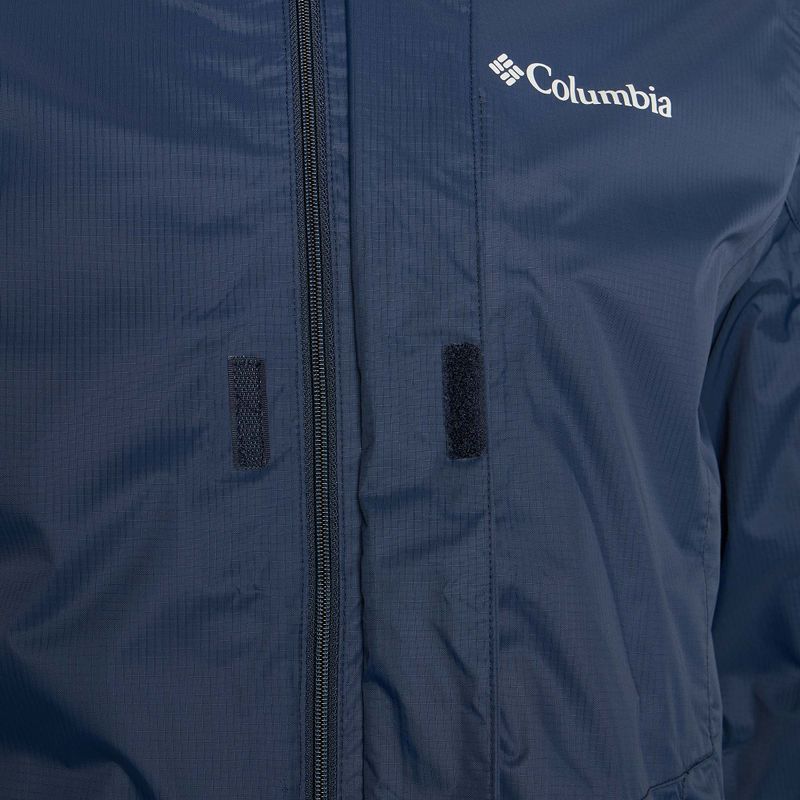 Columbia Pouring Adventure III men's rain jacket collegiate navy 4