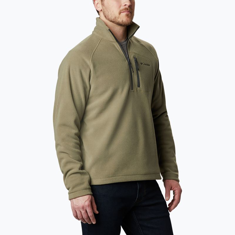 Men's Columbia Fast Trek III stone green / shark sweatshirt 4