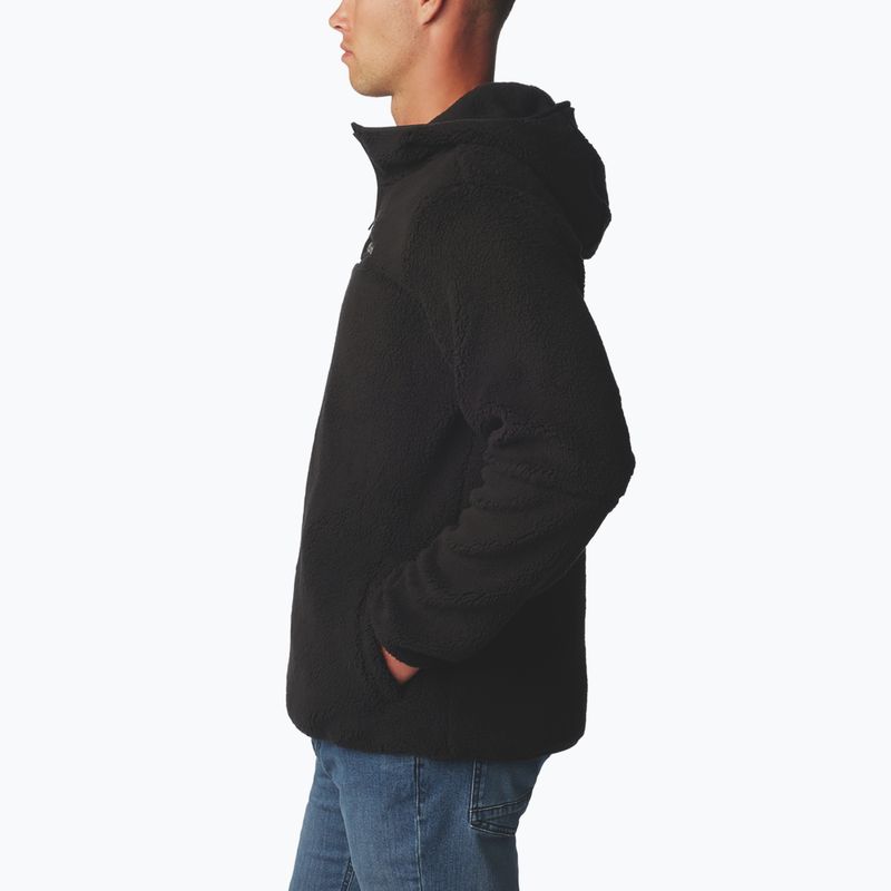 Columbia Rugged Ridge III Sherpa men's sweatshirt black 5