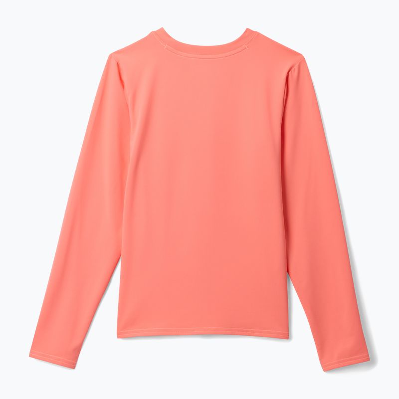 Children's trekking longsleeve Columbia Chill River hot coral 2