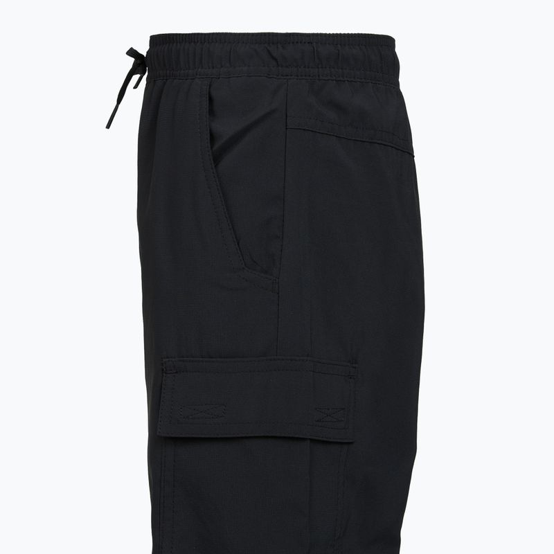 Children's trekking trousers Columbia Silver Ridge Utility Convertible black 3