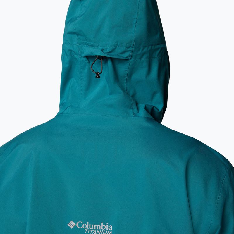Men's rain jacket Columbia Ampli-Dry II Shell river blue 6