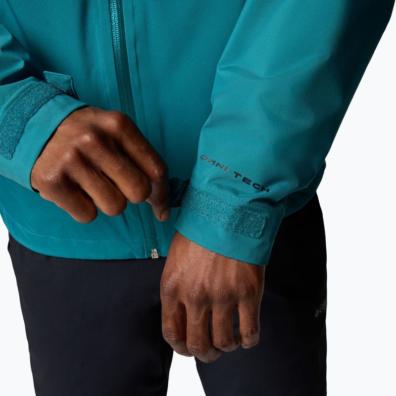 Men's rain jacket Columbia Ampli-Dry II Shell river blue 8