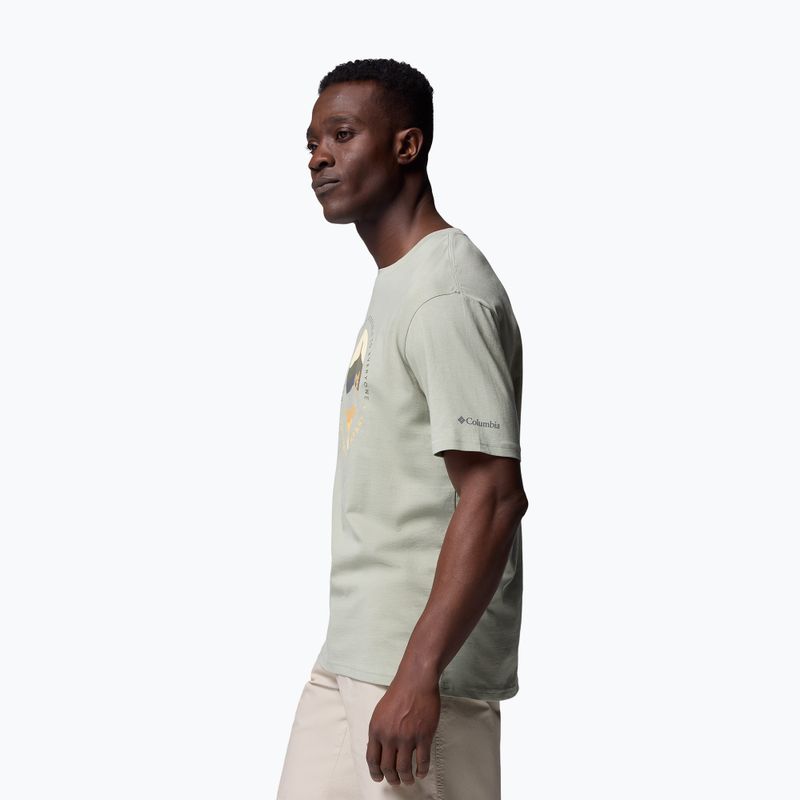 Men's T-shirt Columbia Path Lake Graphic Tee II safari/circular 4