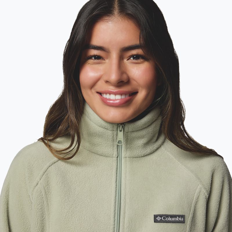 Women's sweatshirt Columbia Benton Springs Full Zip safari 5
