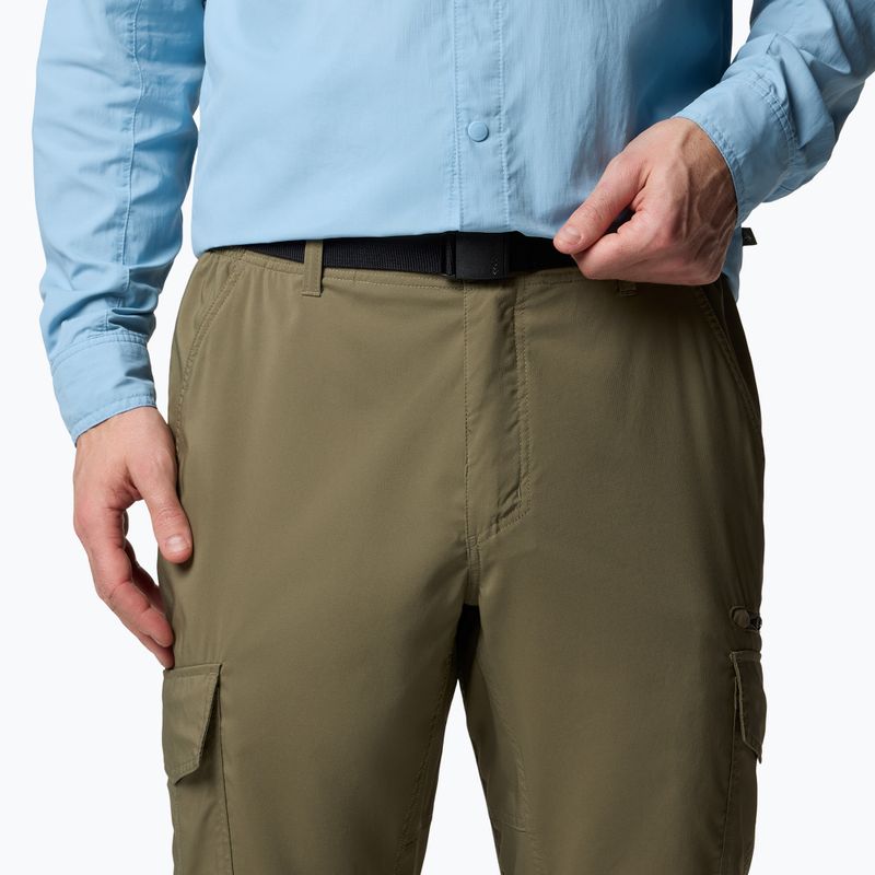 Men's trekking trousers Columbia Skien Valley Cargo stone green 5