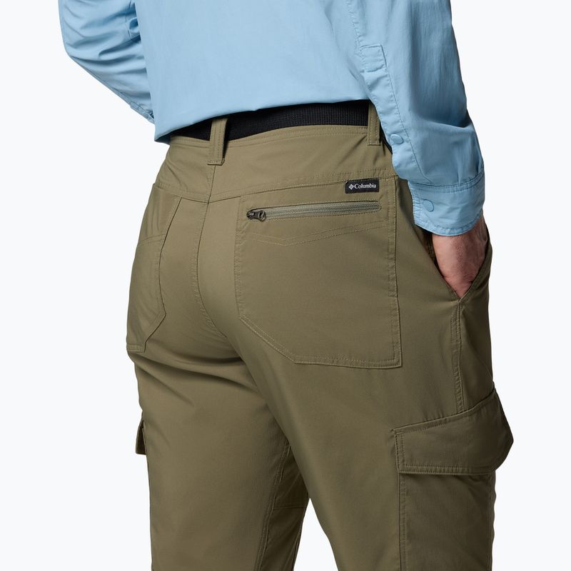 Men's trekking trousers Columbia Skien Valley Cargo stone green 6