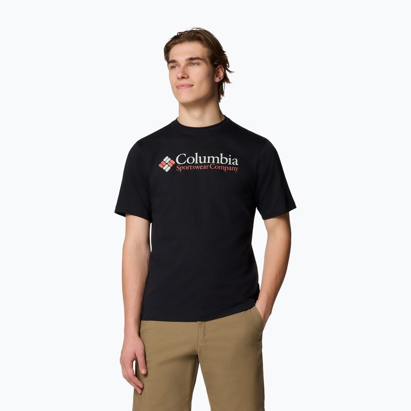 Columbia CSC Basic Logo black/csc retro logo men's T-shirt 4