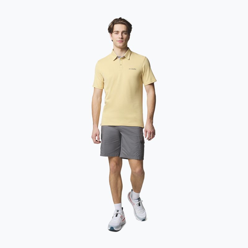 Men's T-shirt Columbia Nelson Point Polo sand dune 2