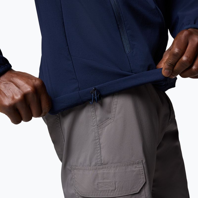 Men's softshell jacket Columbia Heather Canyon collegiate navy 6