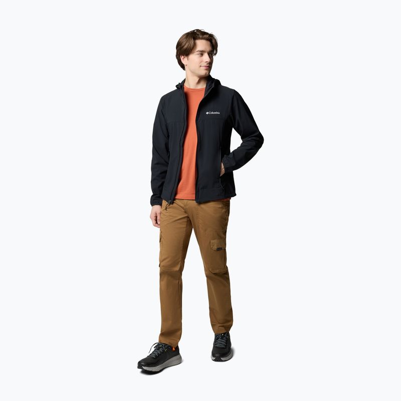 Men's softshell jacket Columbia Heather Canyon black 2