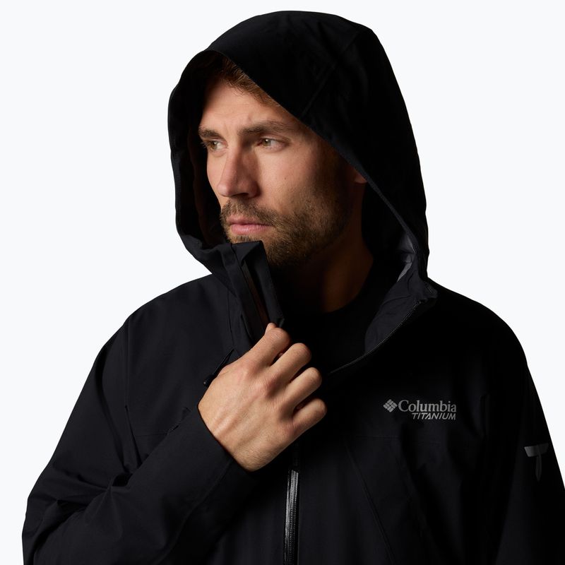 Men's softshell jacket Columbia Northwest Explorer 3L Shell black 5