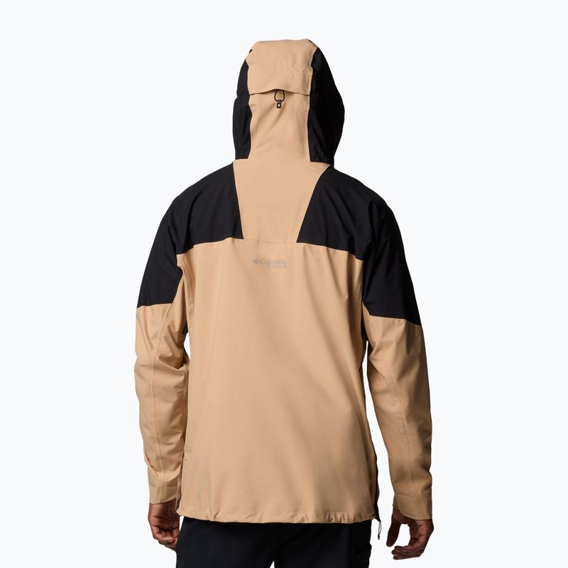 Men's softshell jacket Columbia Northwest Explorer 3L Shell canone/black 3
