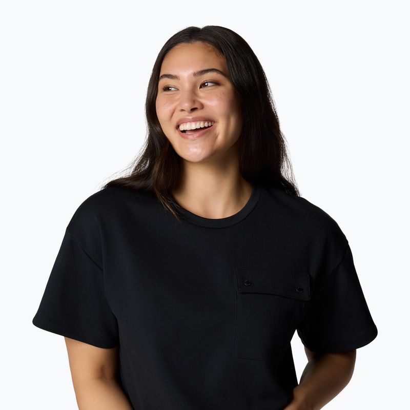 Women's T-shirt Columbia Granite Point Knit black 5
