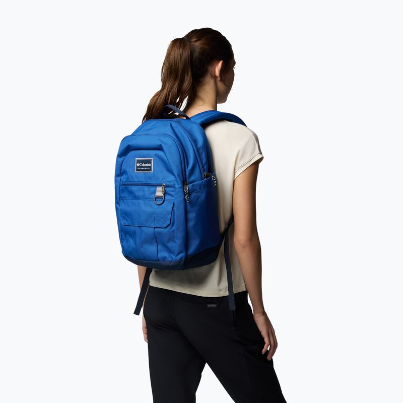 Columbia Buxton 26 l mountain blue/collegiate navy urban backpack 9