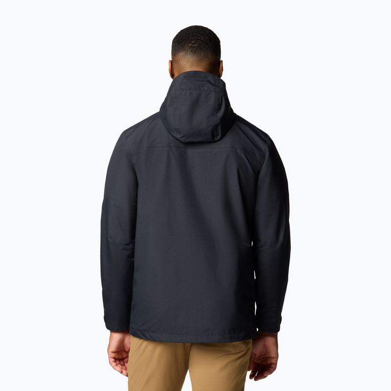 Men's Columbia Landroamer II rain jacket black 3