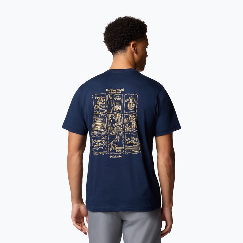 Men's T-shirt Columbia Kettle River Back Graphic Tee collegiate navy 2
