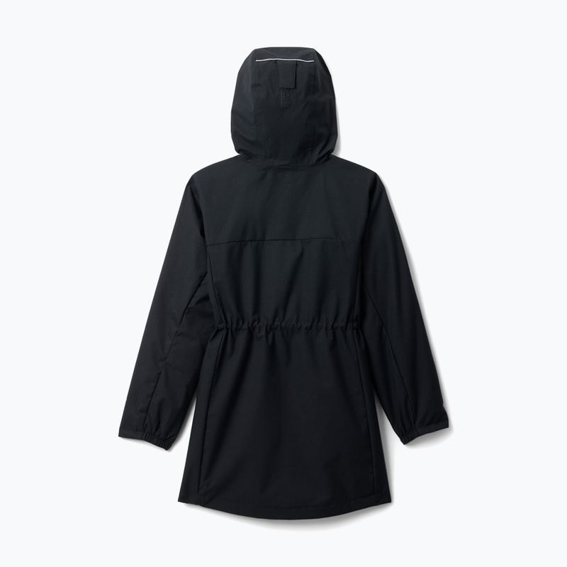 Children's rain jacket Columbia Hikebound Long black 2