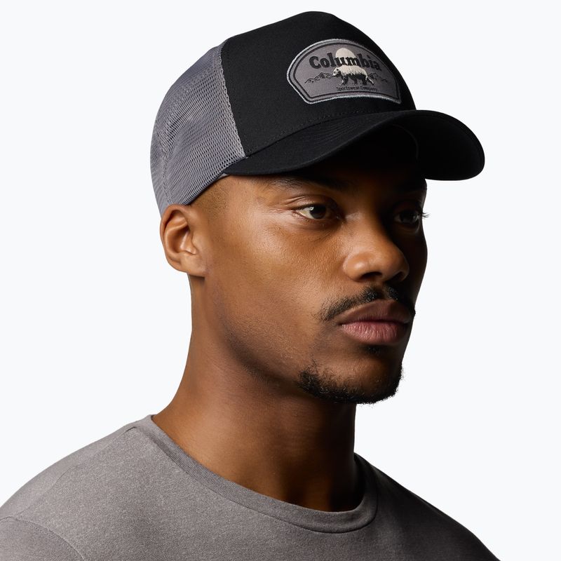 Columbia Road Ready Snap Back baseball cap black/city grey/bear roam 5