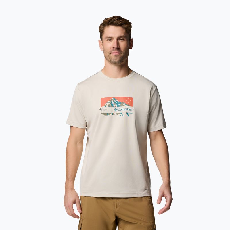 Columbia Ice Lake II SS Men's T-Shirt dark stone/peak direction