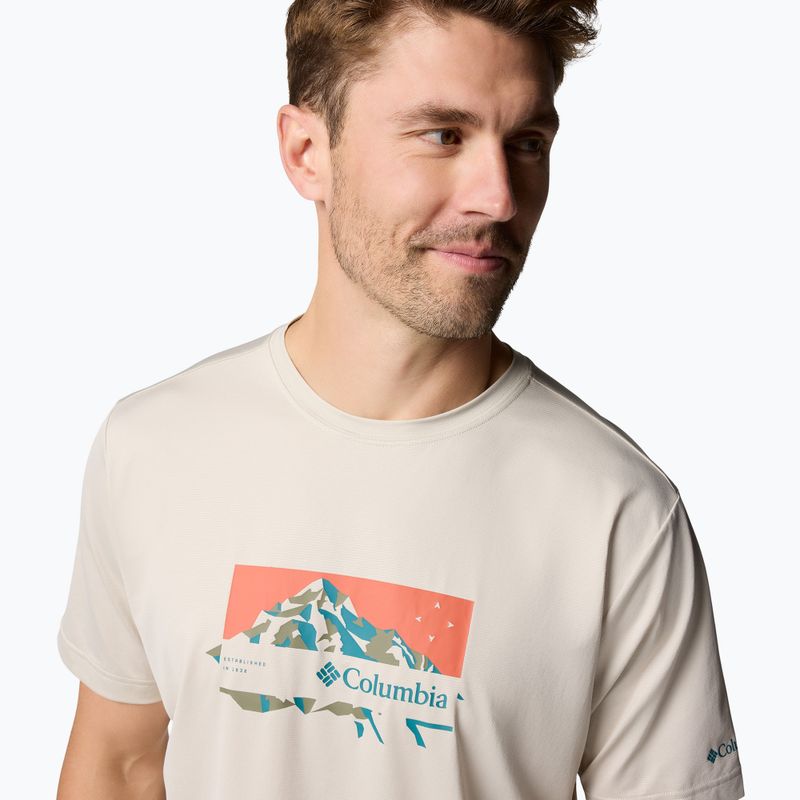 Columbia Ice Lake II SS Men's T-Shirt dark stone/peak direction 5