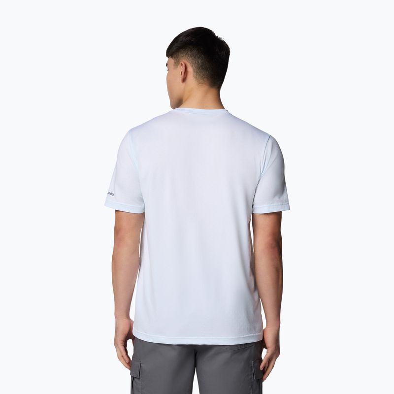 Columbia Ice Lake II SS Tee white/peak direction men's T-shirt 2