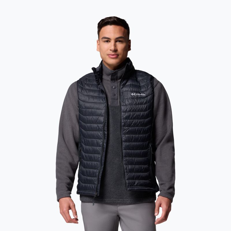 Men's gilet Columbia Powder Pass Hybrid black 5