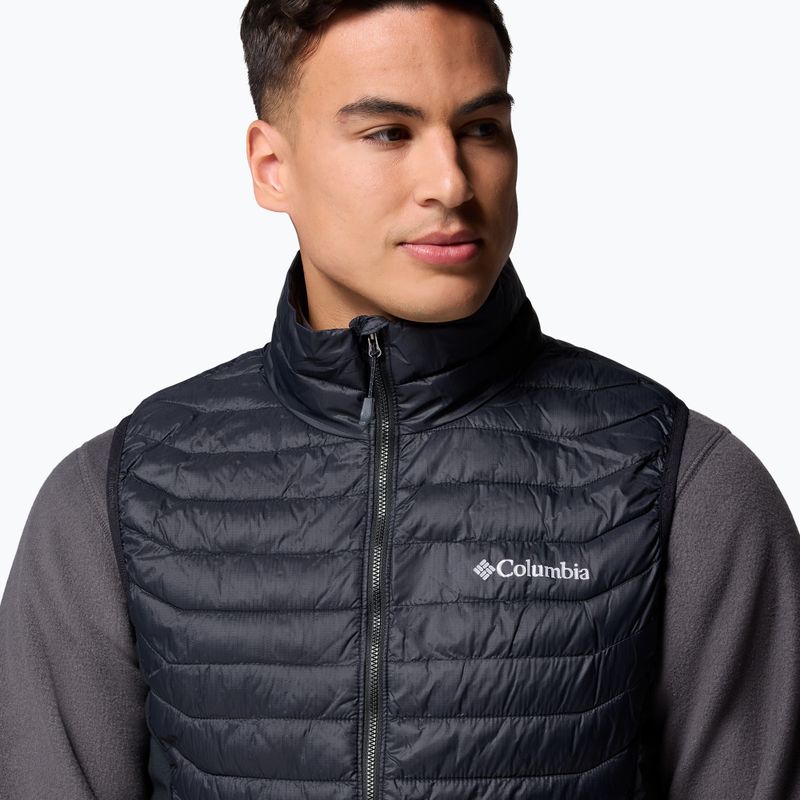 Men's gilet Columbia Powder Pass Hybrid black 7